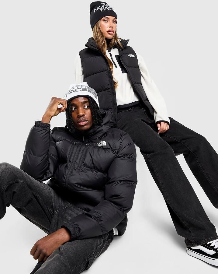 The North Face REVERSIBLE HIGHLINE BEANIE Zwart- Dames Zwart