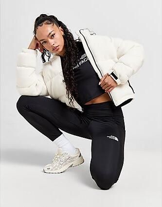 The North Face Ribbed Panel Leggings Black- Dames Black