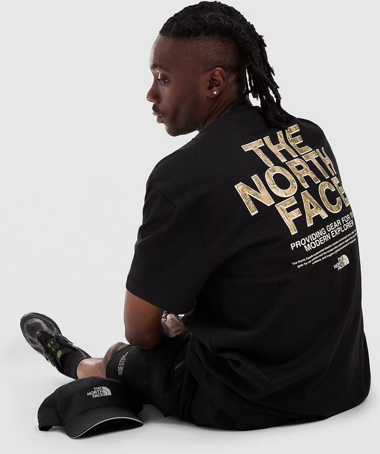 The North Face RTC Font T-Shirt Zwart- Heren Zwart