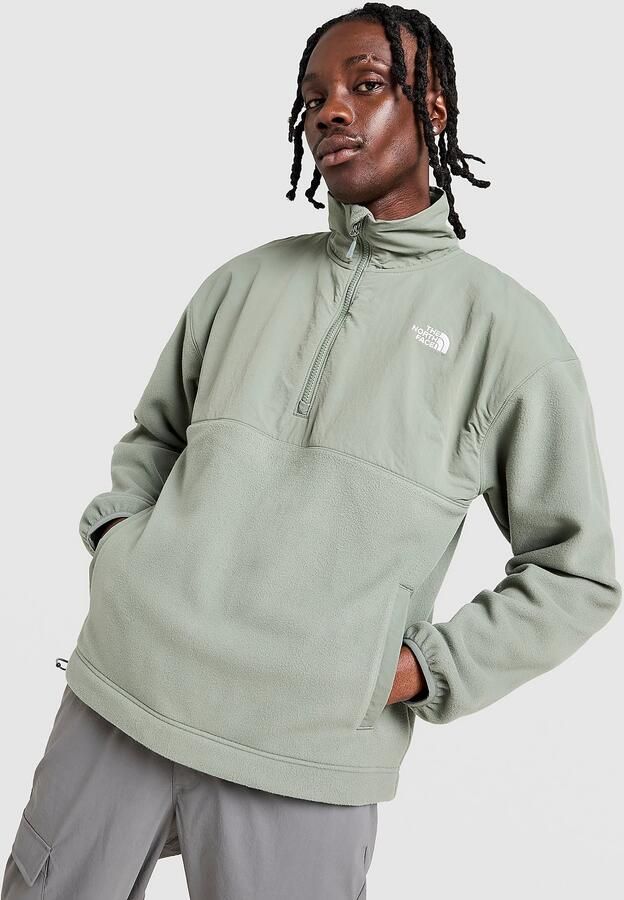The North Face Samari 1 4 Zip Fleece Groen- Heren Groen