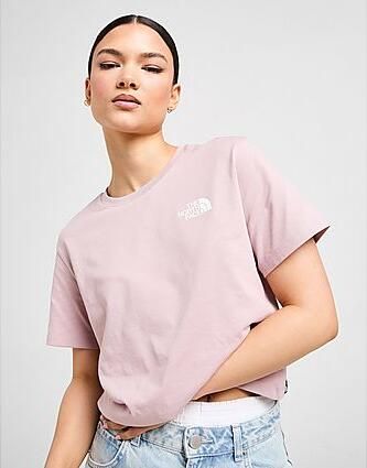 The North Face T-shirt W SIMPLE DOME CROPPED SLIM TEE (1-delig)