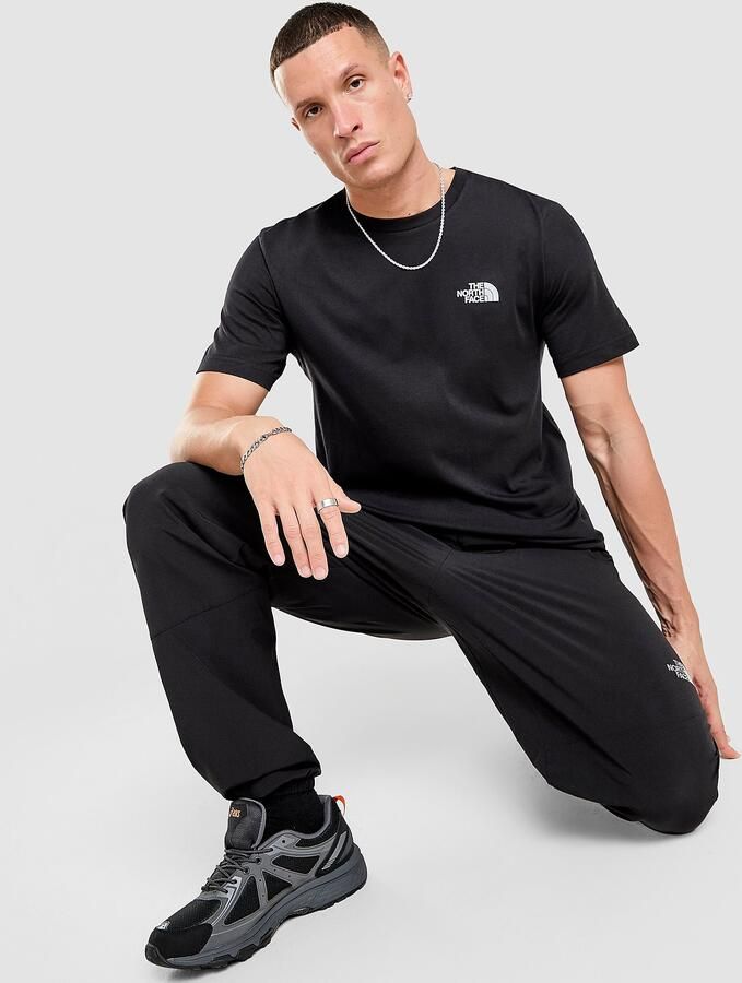 The North Face Simple Dome T-Shirt Heren Zwart- Heren Zwart
