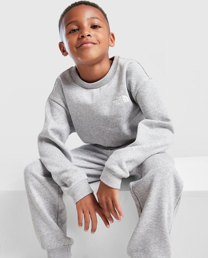 The North Face Simple Dome Tracksuit Children Grijs