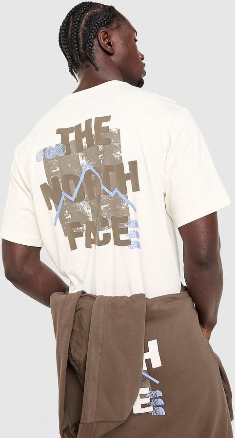 The North Face Sobretta T-Shirt Crème- Heren Crème