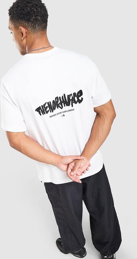 The North Face TNF Tag Relaxed T-Shirt Wit- Heren Wit