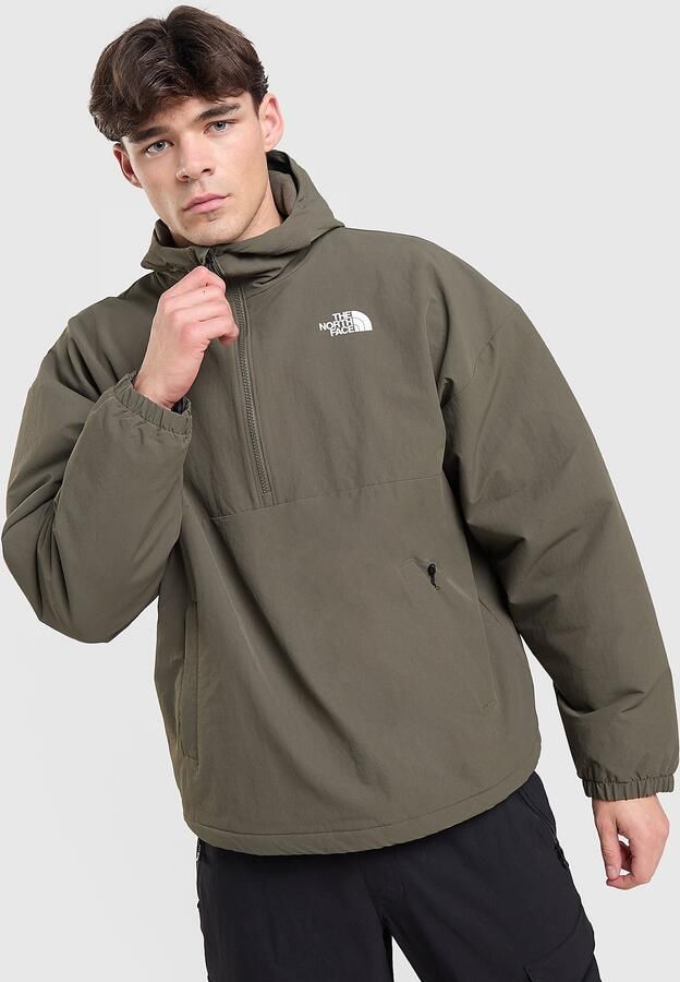 The North Face Trishul 1 4 Zip Lined Jacket Bruin- Heren Bruin