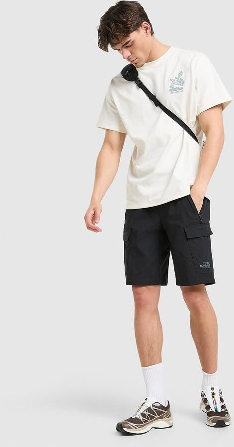 The North Face Trishul Cargo Shorts Zwart- Heren Zwart