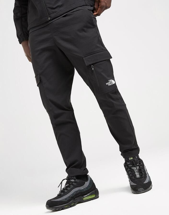 The North Face Trishull Zip Cargo Track Pants Zwart- Heren Zwart
