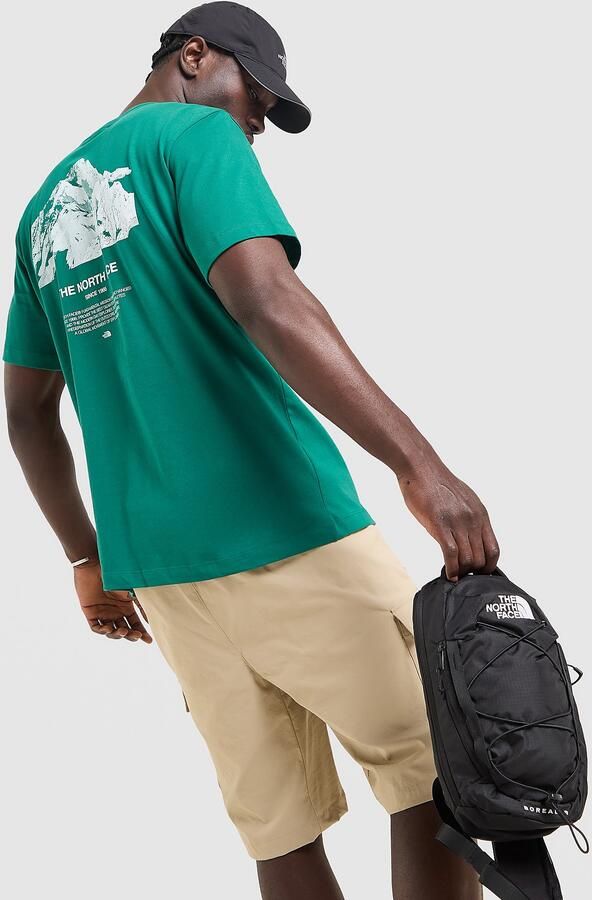 The North Face X-Ray Mountain T-Shirt Groen- Heren Groen
