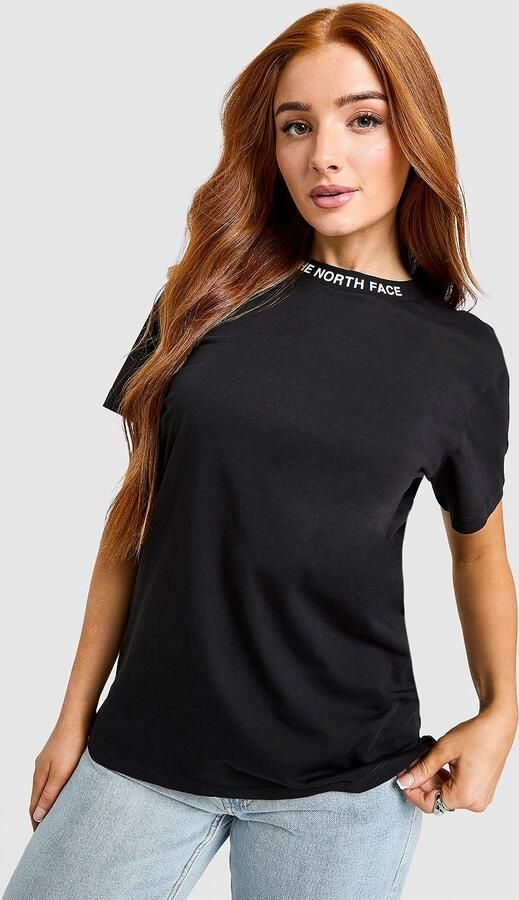 The North Face Zumu Boyfriend T-Shirt Zwart- Dames Zwart