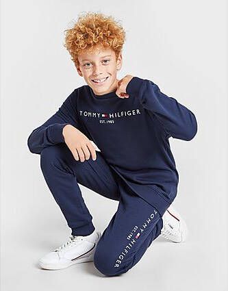 Tommy Hilfiger Essential Crew Sweatshirt Junior Navy