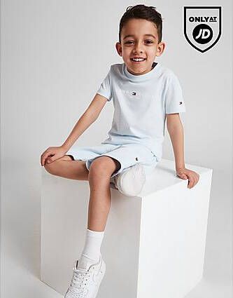 Tommy Hilfiger Essential T-Shirt Shorts Set Children Blue Kind