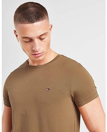 Brown tommy sales hilfiger shirt