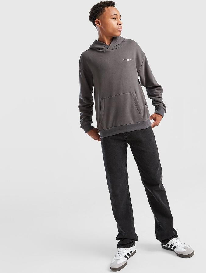 TOMMY HILFIGER Truien & Vesten Mini Corp Hoodie Donkergrijs - Foto 9