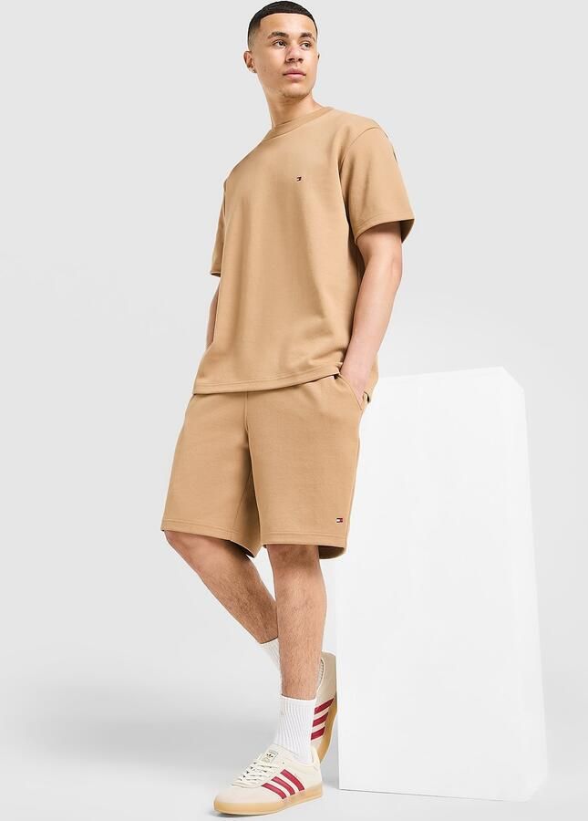 Tommy Hilfiger Pique Shorts Bruin- Heren Bruin