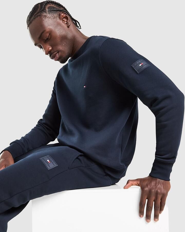 Tommy Hilfiger Sweatshirt Blauw- Heren Blauw