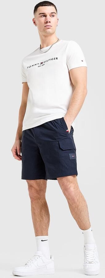 Tommy Hilfiger Tech Cargo Shorts Blauw- Heren Blauw