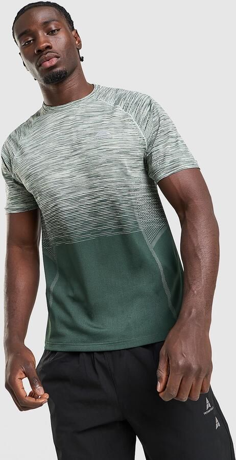 Trailberg Arc Seamless T-Shirt Groen- Heren Groen