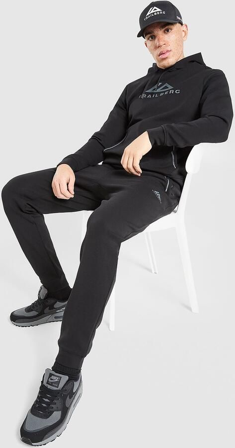 Trailberg Ashfell Fleece Joggers Zwart- Heren Zwart