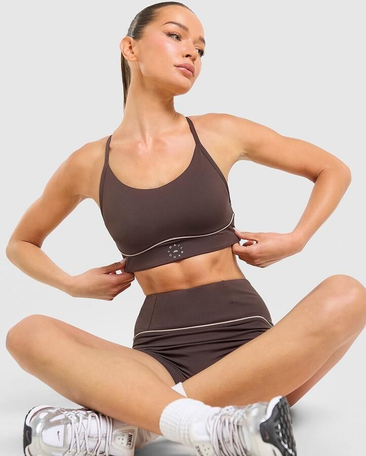 Trailberg Drift Strappy Sports Bra Bruin- Dames Bruin