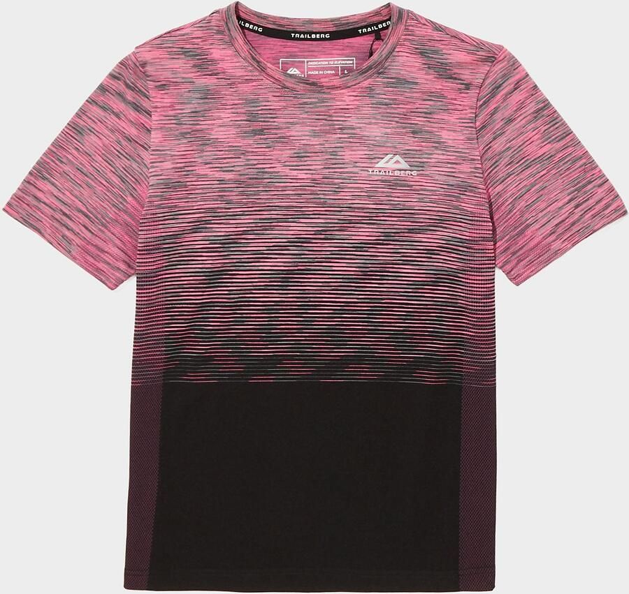 Trailberg Frequency Seamless T-Shirt Junior Roze Kind Roze