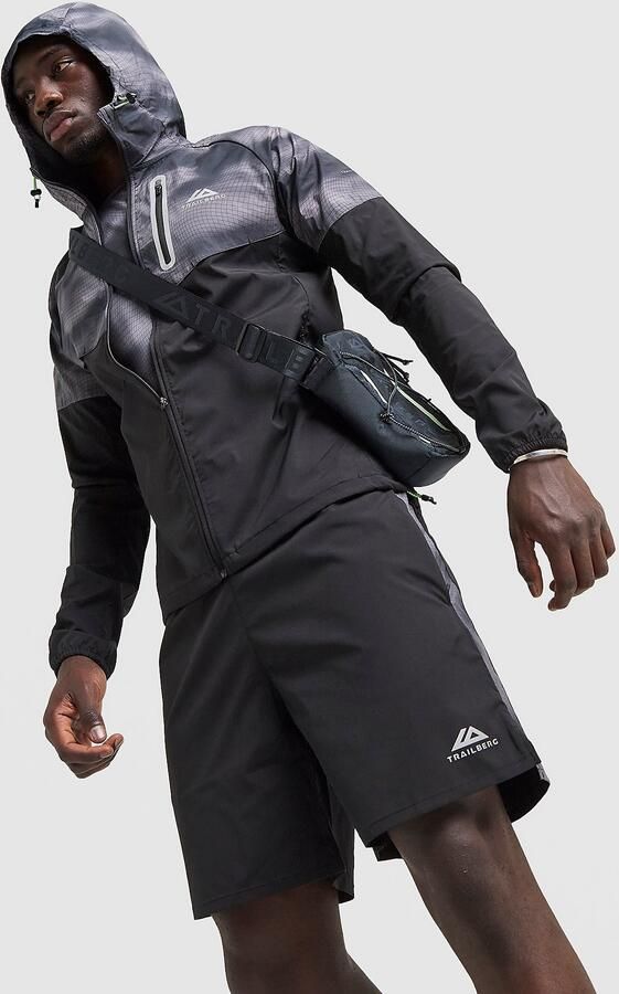 Trailberg Haze Water Resistant Jacket Zwart- Heren Zwart