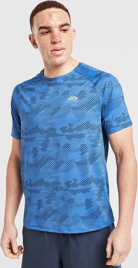 Trailberg Locus T-Shirt Blauw- Heren Blauw