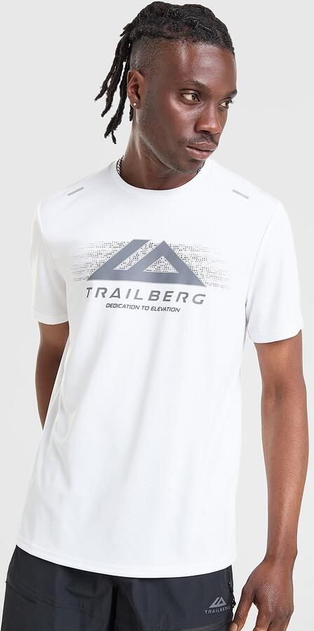 Trailberg Movement T-Shirt Wit- Heren Wit