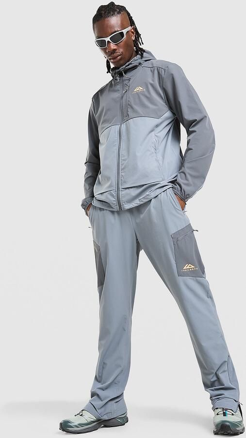 Trailberg Oberland Track Pants Grijs- Heren Grijs