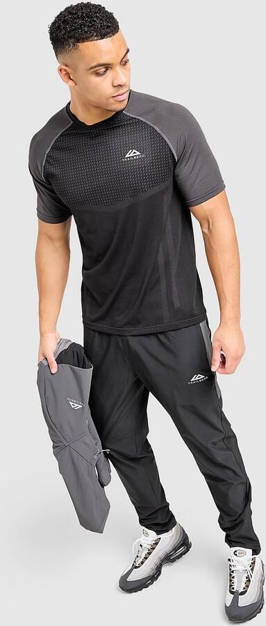 Trailberg Rapid Dash Seamless T-Shirt Zwart- Heren Zwart