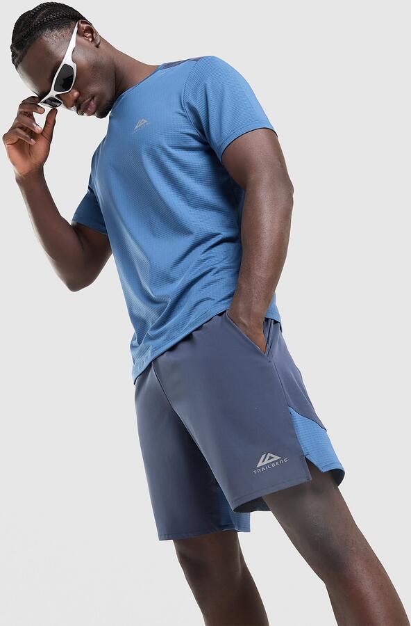 Trailberg Rapid Dash Shorts Blauw- Heren Blauw