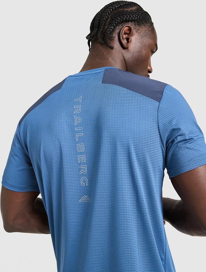Trailberg Rapid Dash T-Shirt Blauw- Heren Blauw