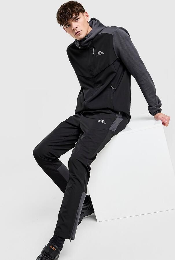 Trailberg Rapid Dash Woven Track Pants Zwart- Heren Zwart