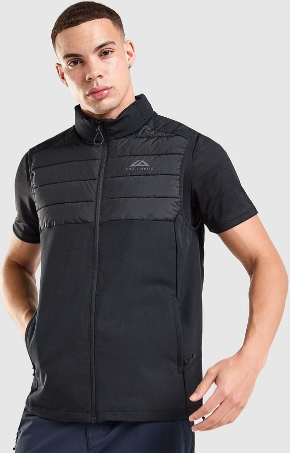 Trailberg Rhine Gilet Zwart- Heren Zwart