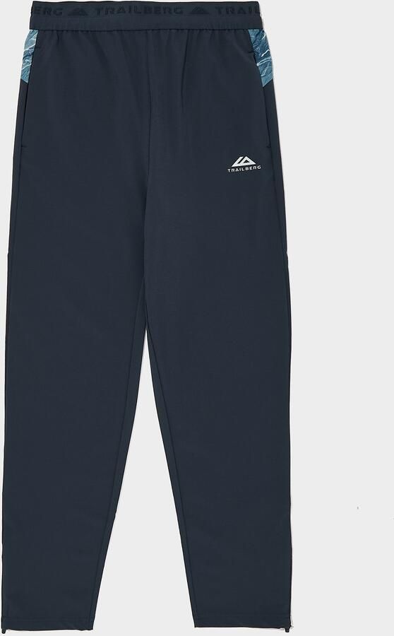 Trailberg Slate All Over Print Track Pants Junior Blauw Kind Blauw