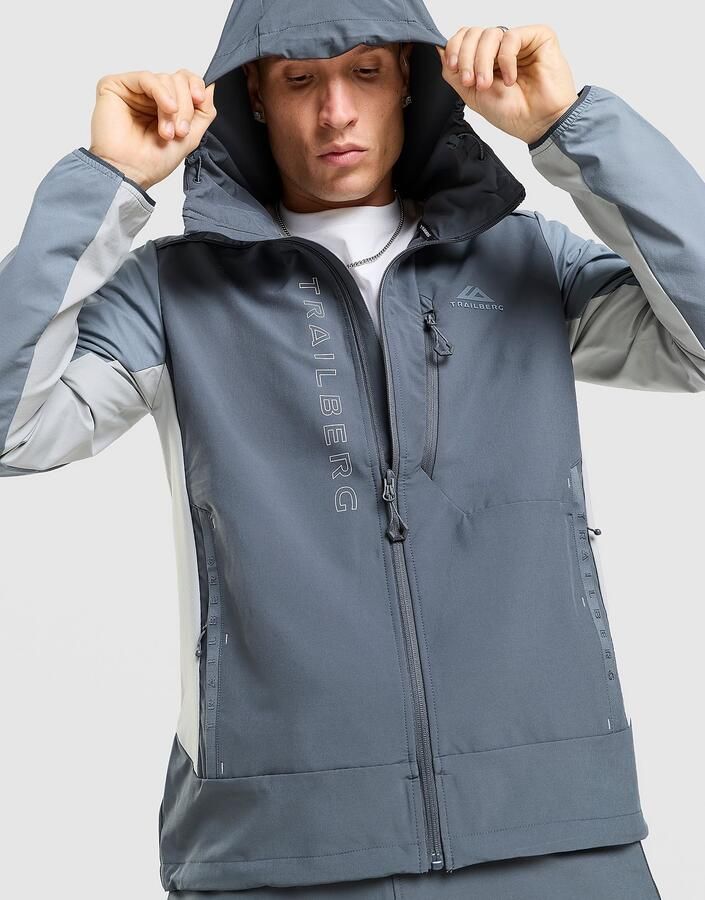 Trailberg Triathlon Jacket Grijs- Heren Grijs