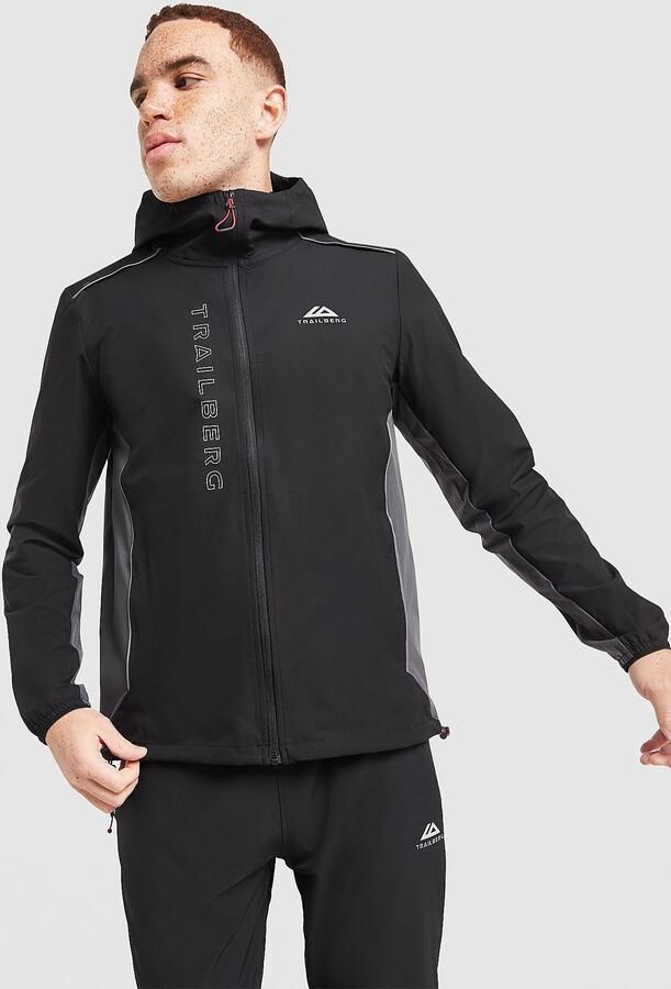 Trailberg Triathlon Jacket Zwart- Heren Zwart