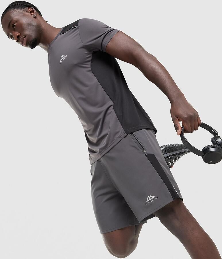 Trailberg Triathlon Shorts Grijs- Heren Grijs