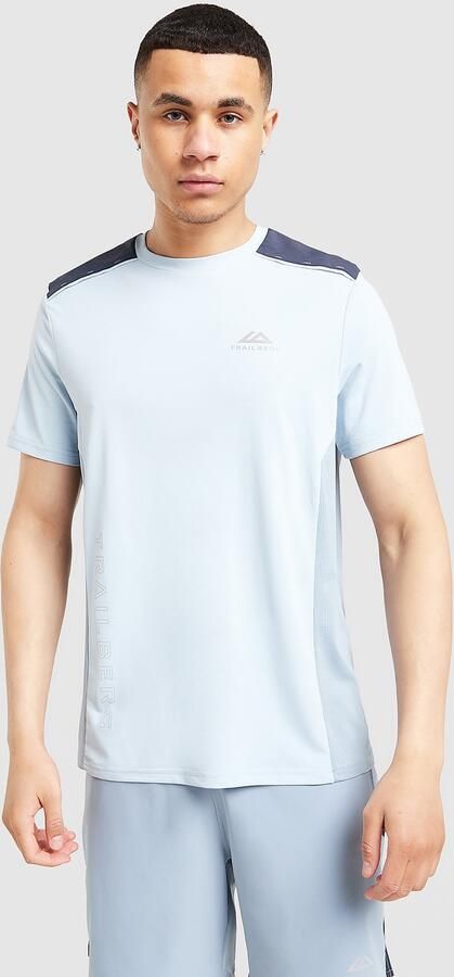 Trailberg Triathlon T-Shirt Blauw- Heren Blauw