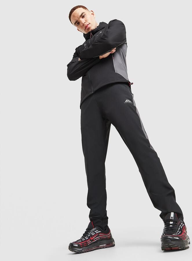 Trailberg Triathlon Track Pants Zwart- Heren Zwart