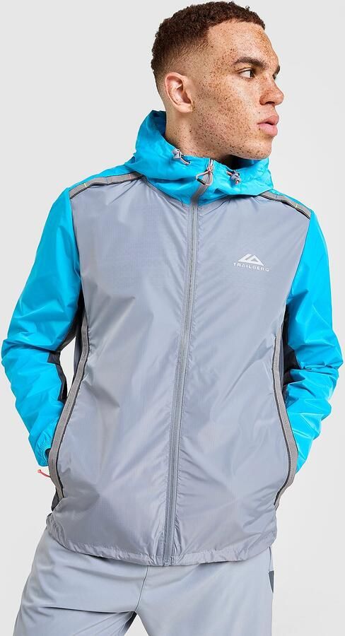 Trailberg Triathlon Windbreaker Jacket Grijs- Heren Grijs