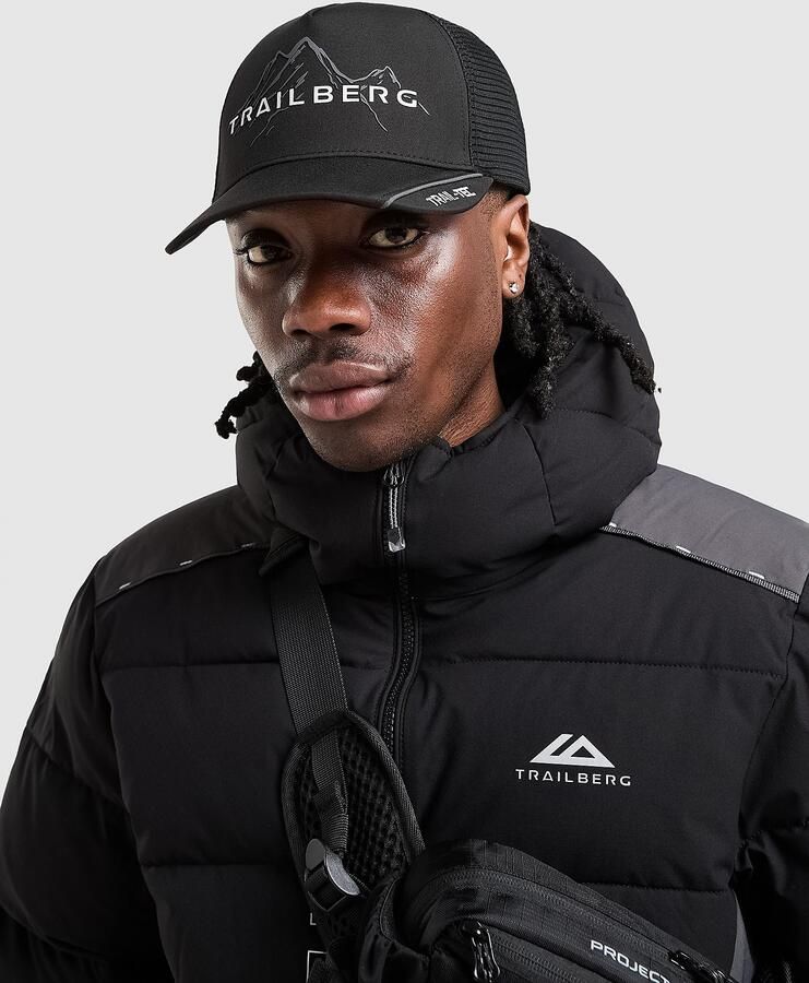Trailberg Valkor Cap Zwart- Heren Zwart