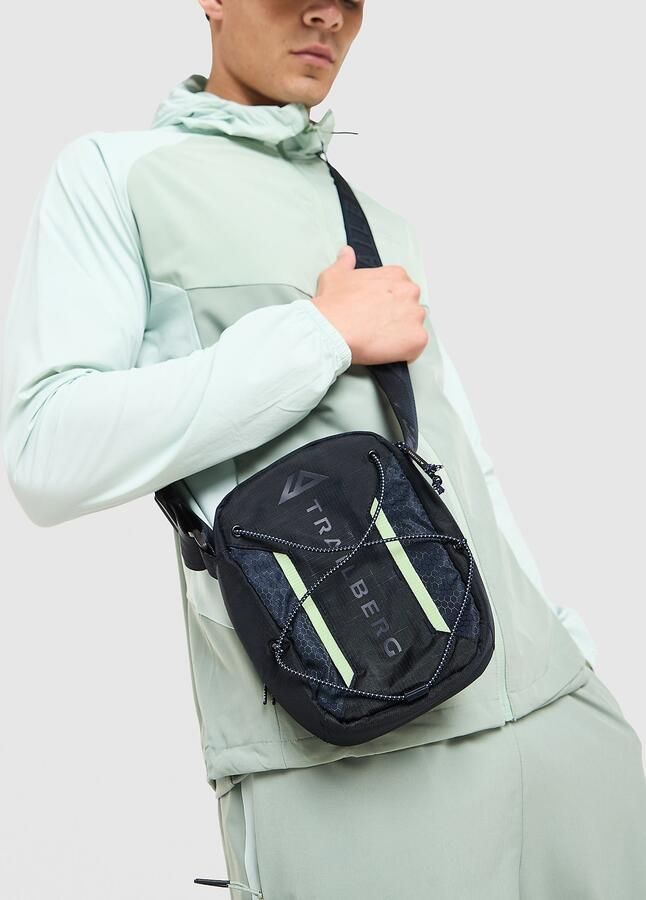 Trailberg Vayden Crossbody Bag Zwart- Heren Zwart