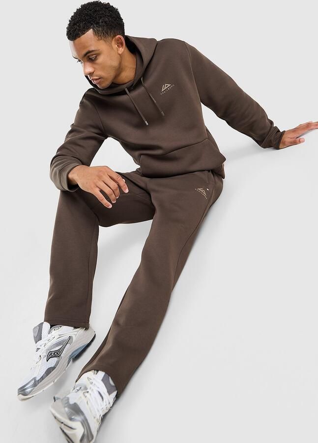 Trailberg Vital Fleece Joggers Bruin- Heren Bruin