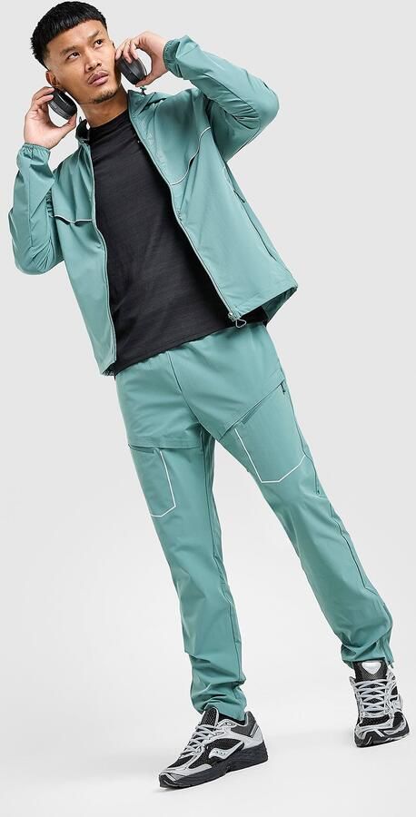 Trailberg Zion Woven Jacket Groen- Heren Groen