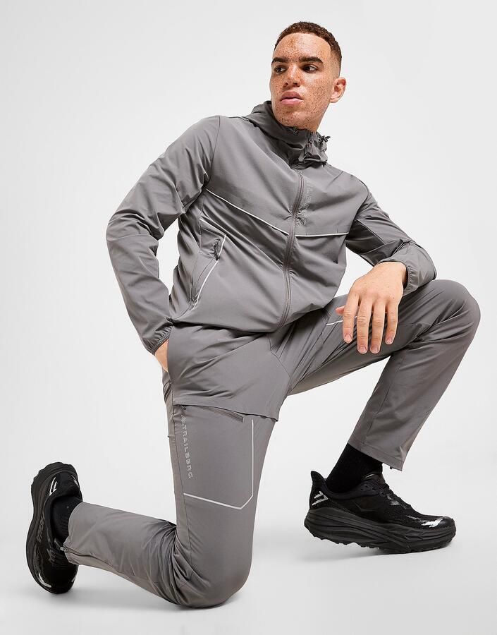 Trailberg Zion Woven Track Pants Grijs- Heren Grijs