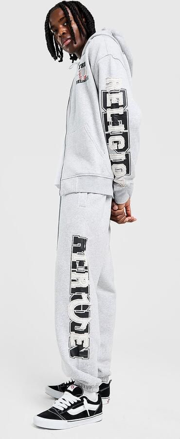 True Religion Applique Joggers Grijs- Heren Grijs