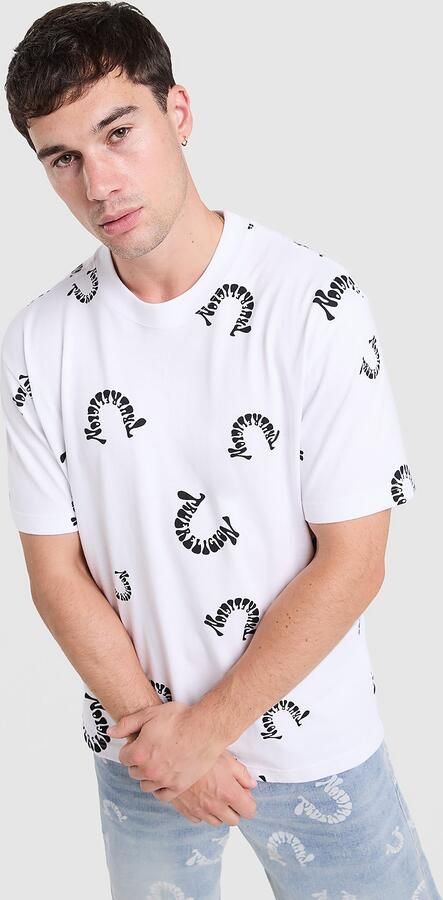 True Religion Logo T-Shirt Wit- Heren Wit