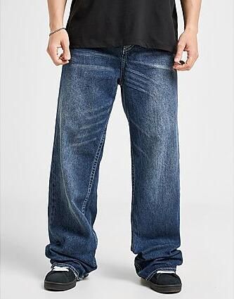True Religion Vinny Embroidered Buddha Jeans Blue- Heren Blue