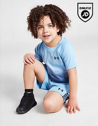 Ua centric bran Tech Fade T-Shirt Shorts Set Infant Blue Kind